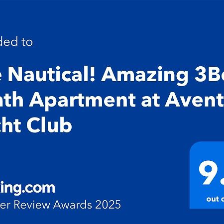 The Nautical! Amazing 3Bed 2Bath Apartment At Aventura Yacht Club Dış mekan fotoğraf