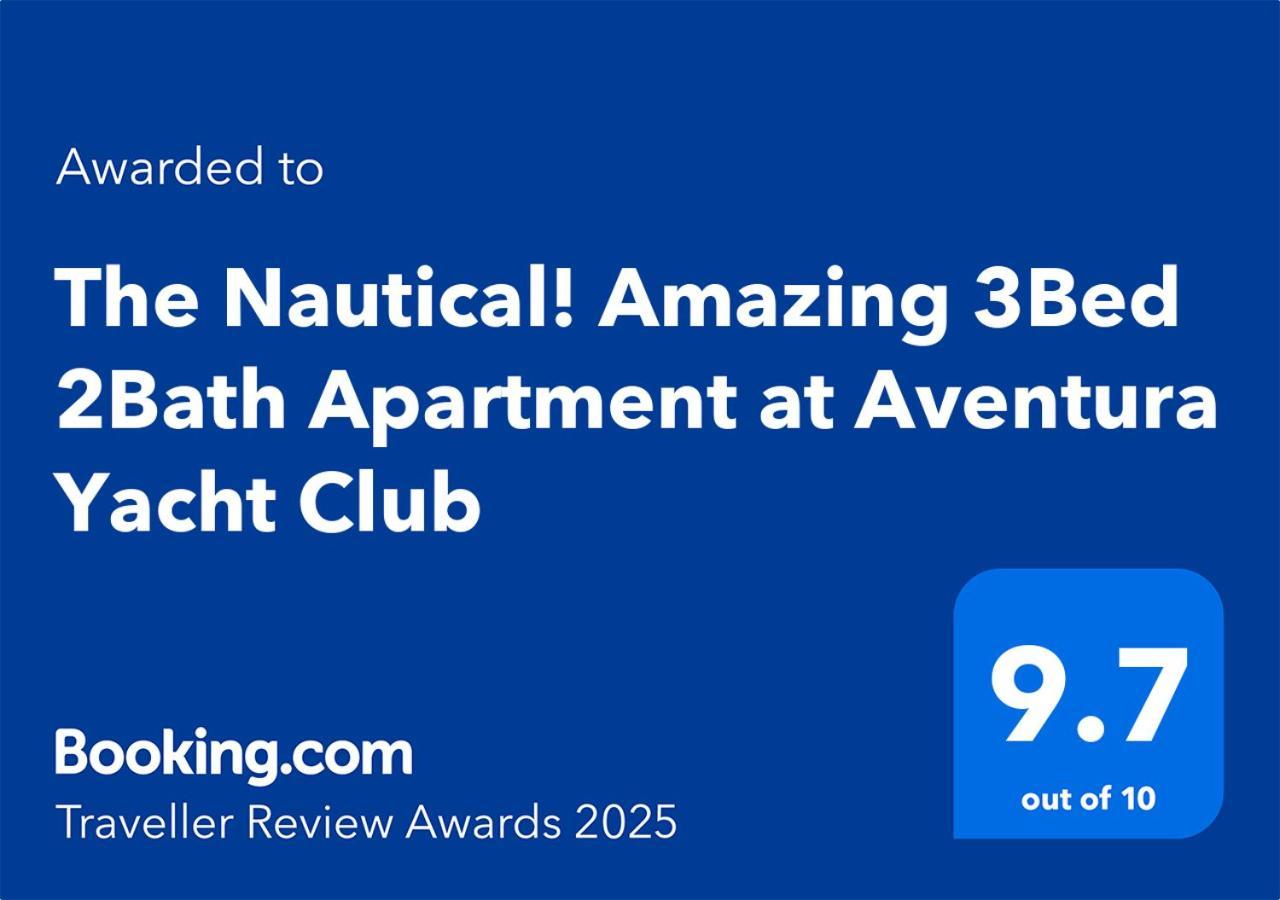 The Nautical! Amazing 3Bed 2Bath Apartment At Aventura Yacht Club Dış mekan fotoğraf